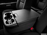  Front center console with closed lid, from driver's side looking down photo